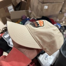 Yellowstone Hat Cap Strap Back Embroidered National Park USA Outdoors Mens Wolf - Additional view 2