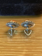 VTG Fred Harvey Era Sterling Silver Dragon's Breath Ring Earrings Bracelet Set - Additional view 17