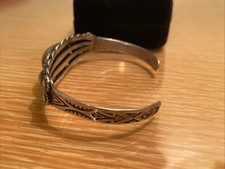 VTG Fred Harvey Era Sterling Silver Dragon's Breath Ring Earrings Bracelet Set - Additional view 5