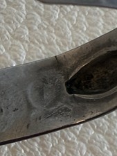 Fred Harvey Era Sterling Silver Arrow Turquoise Whirling Log Cuff Bracelet 10.2g - Additional view 7