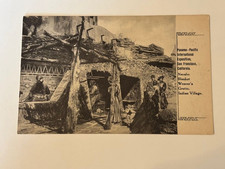 Panama-Pacific International Expo Navaho Blanket Weaver's Fred Harvey Postcard