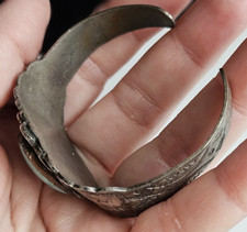 vintage fred harvey era unsigned turquoise cuff bracelet OLDER 7