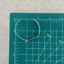 1930s Fred Harvey Era IH Coin Silver Turquoise Southwestern Cuff Bracelet - Additional view 11