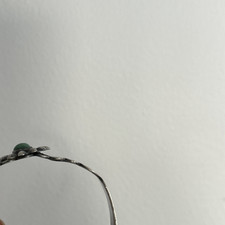 1930s Fred Harvey Era IH Coin Silver Turquoise Southwestern Cuff Bracelet - Additional view 10