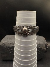 Vintage Early Fred Harvey Sterling Silver Thunderbird Native Cuff Bracelet 925 - Additional view 14