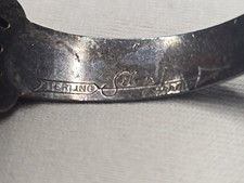 Vintage Fred Harvey Era Navajo Sterling Silver Arrows Cuff Bracelet 33.5 Grams - Additional view 5