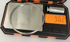 Vintage Sterling Silver Fred Harvey  Navajo Stamped Carinated Bangle BRACELET - Additional view 5