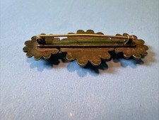 Vintage southwestern Silver Fred Harvey Era Turquoise Satellite Orb Pin Brooch - Additional view 2