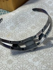 Fred Harvey era sterling silver turquoise cuff bracelet - 7 Inch - Additional view 9